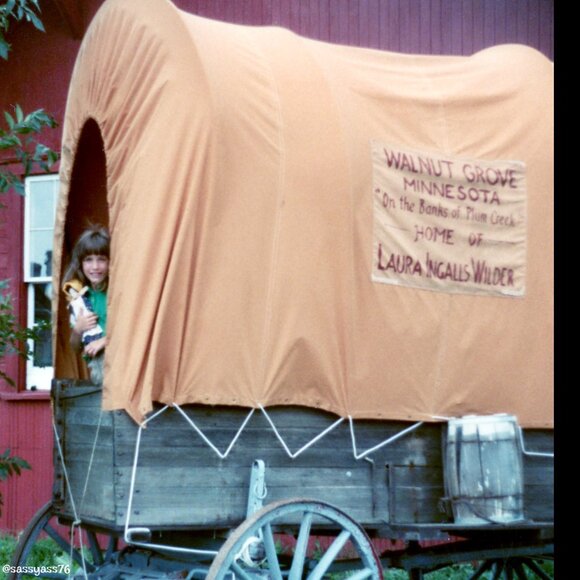 ▪️VTG▪️RARE Handcrafted Souvenir LAURA INGALLS WILDER Doll PLUS Bonus Books - Picture 10 of 11